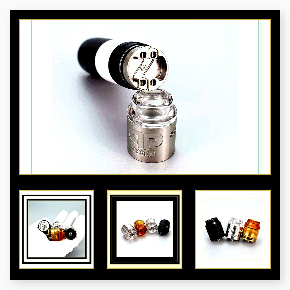 Vape Coil Replacement - QP KALI V2 RDA แทงค์บุหรี่ไฟฟ้าแบบคอยล์คู่ขนาด 25
