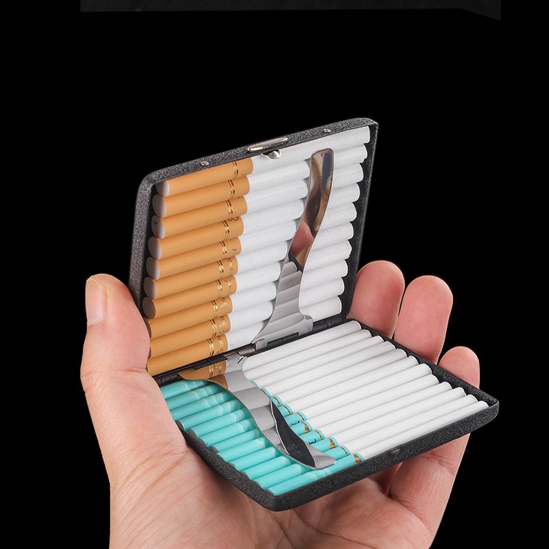 กล่องบุหรี่โลหะสีดำด้าน 20 ซอง - Smoking & Vaping Accessories บทวิจารณ์และราคา