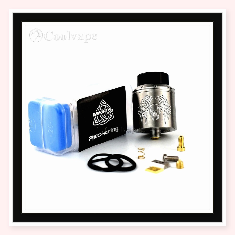 Wolfcoolvape Reckoning RDA 25m - Vape Coil Replacement บทวิจารณ์และราคา