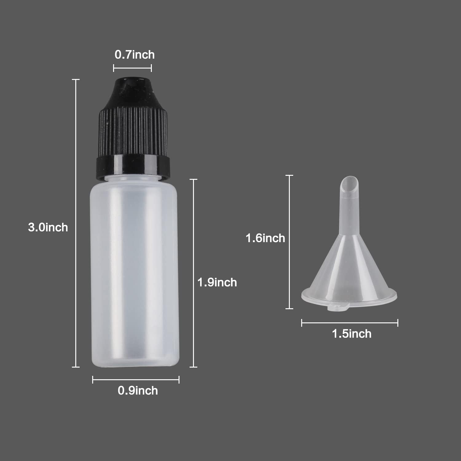 10ชิ้น LDPE ขวดหยดปลายบาง15มล. - Juice Bottle Dropper บทวิจารณ์และราคา