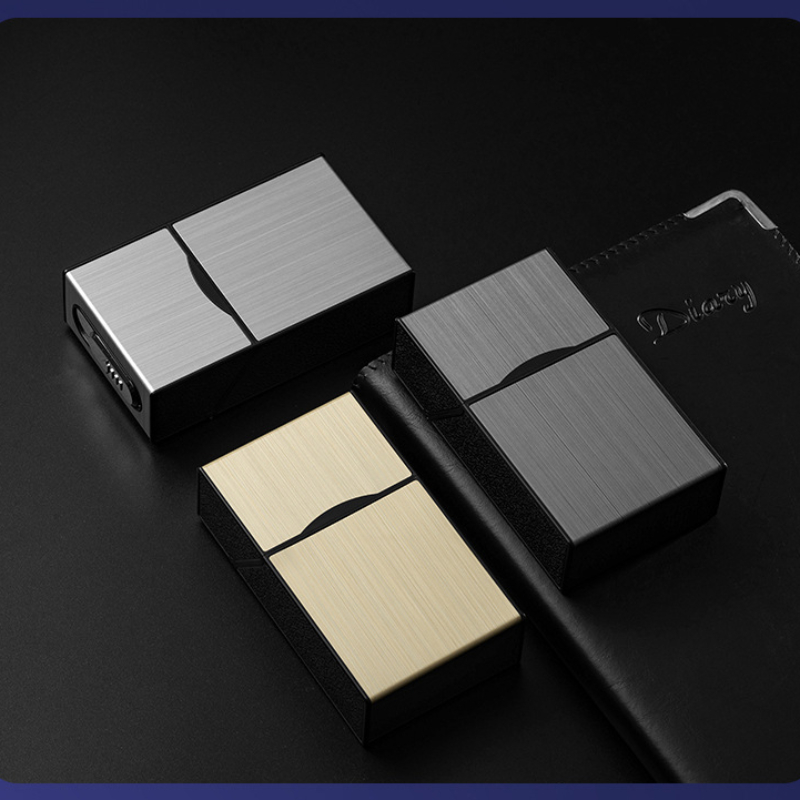 2 In 1 20 กรณีบุหรี่ไฟแช็ก USB - Accessories For Vaping บทวิจารณ์และราคา
