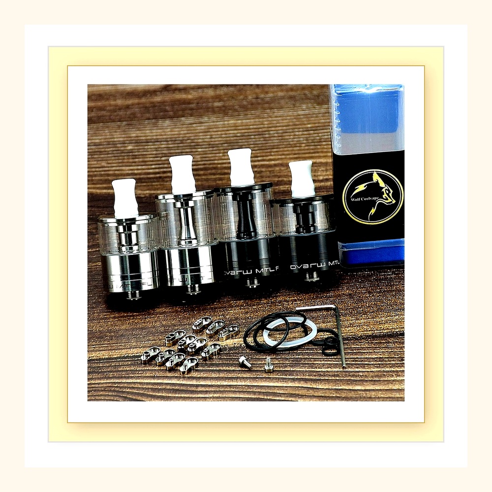 Dvarw MTL FL RTA อะตอมไมเซอร์แ - Vape Coil Replacement บทวิจารณ์และราคา