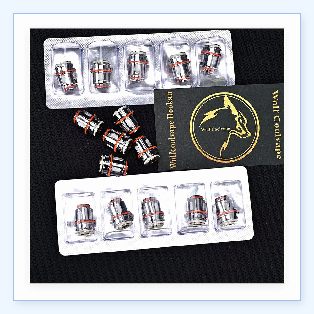 คอยล์เปลี่ยนสำหรับแทงค์ Zeus S - Vape Coil Replacement บทวิจารณ์และราคา