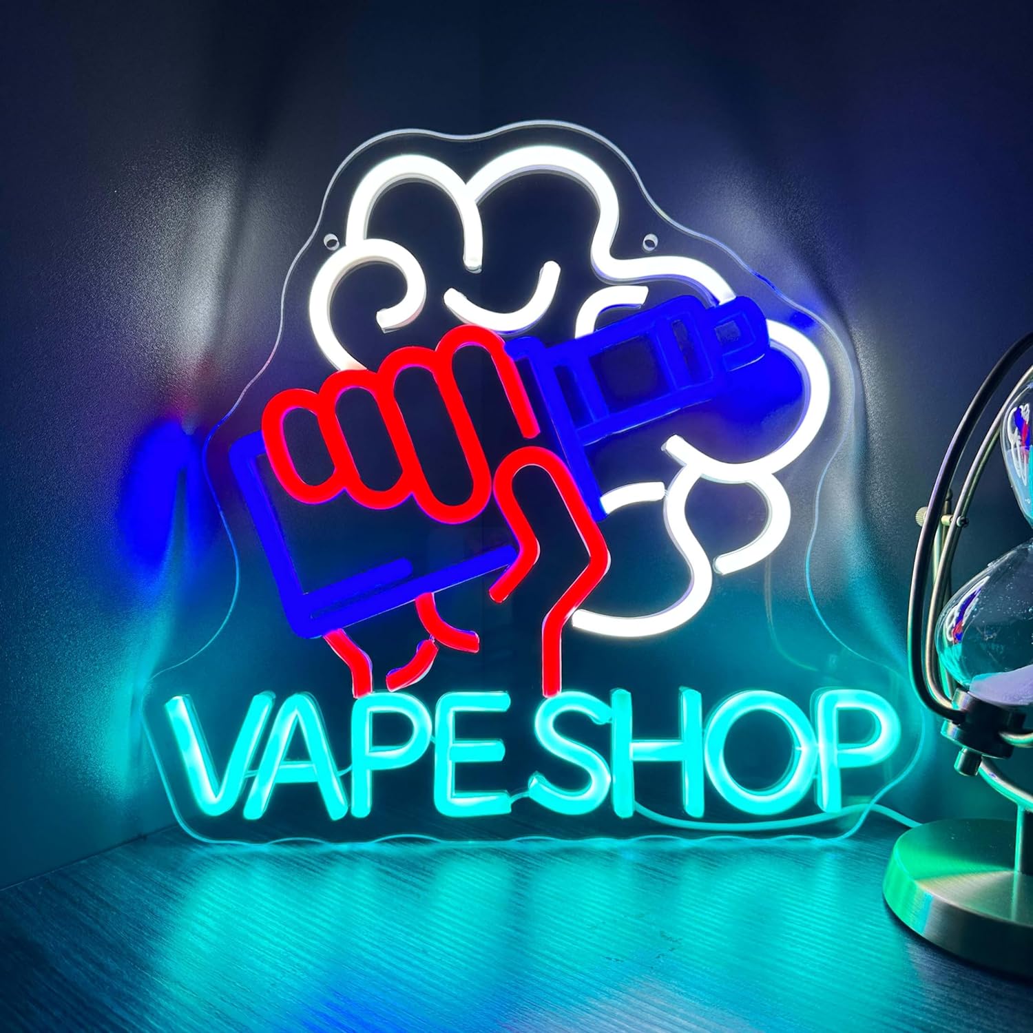 VAPE Shop ป้ายไฟนีออน LED, ป้า - Vaping Store บทวิจารณ์และราคา